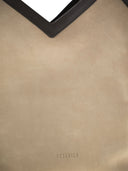 Peserico Suede Shopping Bag