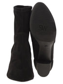 Stivart weitzman yuliana 60 stivale caviglia in pelle scamosciata