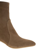 Stuart Weitzman Yuliana 60 스웨이드 가죽 발목 부츠