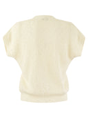 Peserico Cotton And Sequin Cardigan