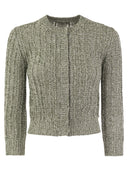 Cárdigan de algodón puro de Peserico con patrón original