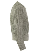 Cárdigan de algodón puro de Peserico con patrón original