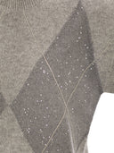 Peserico Cashmere Lurex Silk Wool Knitwear