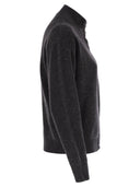 Peserico Cardigan With Buttons In Wool, Silk And Cashmere