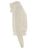 Peserico Pure Cotton Cordonet Jumper With Sequins