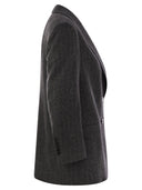 Saulina Antonia Single Breasted Jacke in Wollmischung