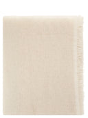 Fabiana Filippi Wool And Cashmere Scarf With Metallic Details