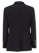 Saulina Assunta Jacket In Virgin Wool And Viscose