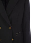 Saulina Assunta Jacket In Virgin Wool And Viscose