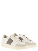 Saint Sneakers Sail Leather And Suede Trainers