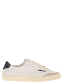 Autry Windscape Low Leather Trainers With Suede Inserts