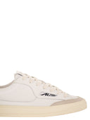 Autry Windscape Low Leather Trainers With Suede Inserts