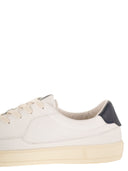 Autry Windscape Low Leather Trainers With Suede Inserts