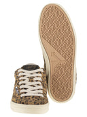 Autry Windscape Wildleder-Trainer mit Animal-Print