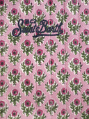 Mc2 Saint Barth Soft Tote Mid Quilted Bag With Flowers