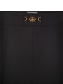 Elisabetta Franchi Pantaloncini In Crêpe Stretch Con Morsetto