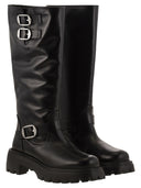 Stuart Weitzman Emerson Moto Leather Boot