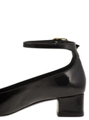 スチュアートワイツマンジェーンアンクルストラップポンプ