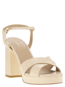 Stuart Weitzman Dayna Leather Platform Sandal