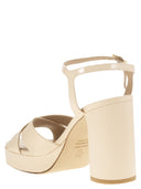 Stuart Weitzman Dayna Leather Platform Sandal