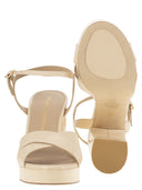 Stuart Weitzman Dayna Leather Platform Sandal