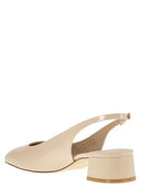 Stuart Weitzman Maeve Lacquered Leather Slingback