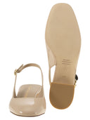 Stuart Weitzman Maeve Lacquered Leather Slingback