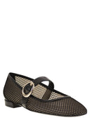 Stuart Weitzman Arabella Ballerina With Buckle