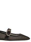 Stuart Weitzman Arabella Ballerina With Buckle
