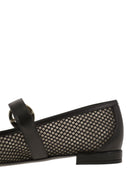 Stuart Weitzman Arabella Ballerina With Buckle