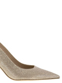 Stuart Weitzman Stuart Power Metallised Fabric Slingback