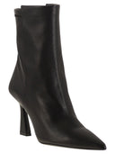 Stuart Weitzman Vinnie Leather Ankle Boot
