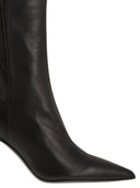 Stuart Weitzman Vinnie Leather Ankle Boot