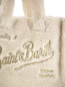 Mc2 Saint Barth Small Soft Sherpa Bag With Saint Barth Logo And Shoulder Strap