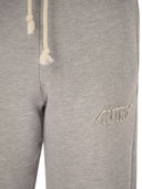Autry Melange Cotton Joggers With Logo