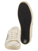 Premiata Stevend 8127 Leather And Rhinestone Trainers