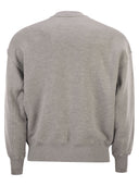 Autry Unisex Cotton Crew Neck Sweatshirt With Logo