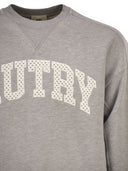 Autry Unisex Cotton Crew Neck Sweatshirt With Logo