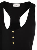 Elisabetta Franchi Micro Cable Knit Top