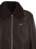 Pt Torino Shearling Aviator Jacket