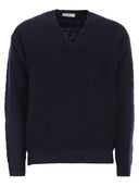 Pt Torino Wool Sweater With V Neck