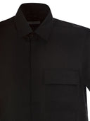 Pt Torino Short Sleeved Linen Shirt In Natural Fabric