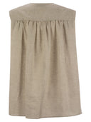 Fabiana Filippi Linen Sleeveless Top