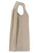 Fabiana Filippi Linen Sleeveless Top