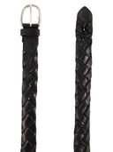 Alberto Luti Braided Leather Belt