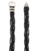 Alberto Luti Braided Leather Belt