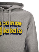 MC2 Saint Barth Men 's Sudadera gris Tribeca con bordado de logotipo de Vacanze di Natale