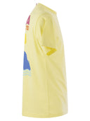 MC2 Saint Barth T -shirt met afdrukken op borst en rug