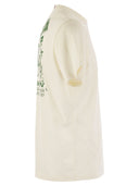 Mc2 Saint Barth T Shirt With Print On Chest And Back