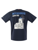 Mc2 Saint Barth T Shirt With Print On Chest And Back